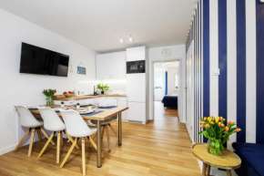 Apartament 11B Niebieskie Apartamenty Poddąbie dawniej Blue Marine z basenem krytym, odkrytym, salą zabaw, animacjami, Poddąbie